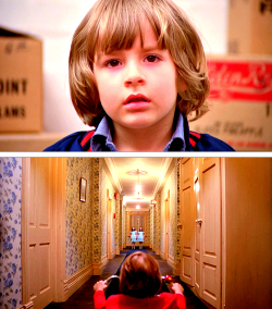 scumsberg:    &ldquo;Hello Danny. Come and play with us. Come and play with us, Danny. Forever… and ever… and ever.&rdquo; - The Shining (1980)   