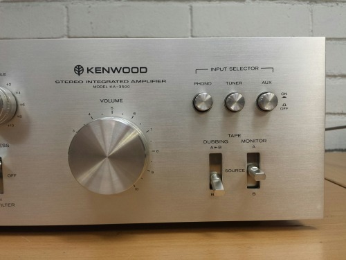 Trio-Kenwood KA-3500 Stereo Integrated Amplifier, 1976