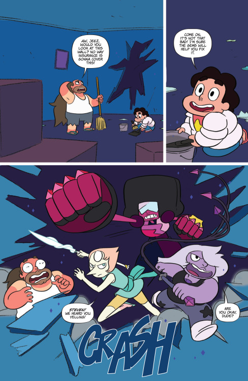 kaboomcomics:  STEVEN UNIVERSE AND THE CRYSTAL GEMS #4 (OF 4)