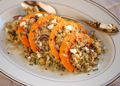 Butternut & Quinoa Salad With Lemon & Honey