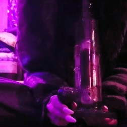 indica-illusions:really not in the mood to deal with life today sooooo bong rips