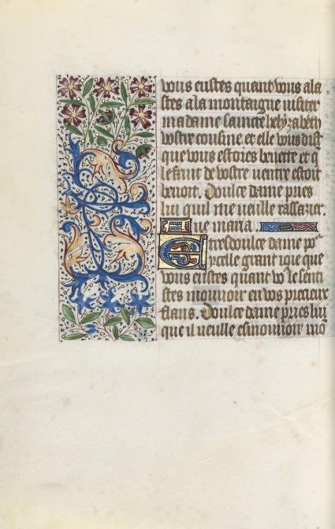 cma-medieval-art: Book of Hours (Use of Rouen): fol. 147v, Master of the Geneva Latini, c. 1470, Cle