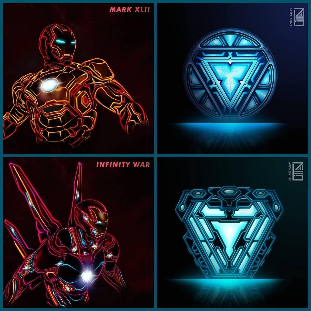 Robert Downey Jr Fan Account!! — New Neon series.. Iron Man Arc Reactors!  lG:...