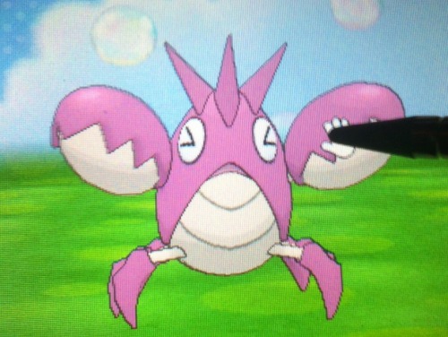 WORDS CANNOT DESCRIBE HOW HAPPY I AM RIGHT NOWMY FIRST SHINY BY FISHING!! OMG❤ ❤ ❤
