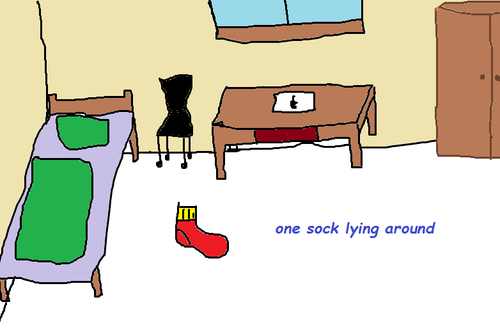 applethefruit:  &ldquo;I’m sorry my room is a little messy! I hope you don’t
