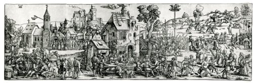 Sebald BehamLarge Church Festival (also Large Peasant Holiday and Large Kermis)1535Woodcut“Beh