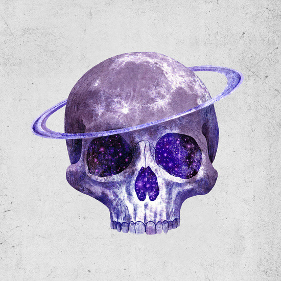 bestof-society6:    ART PRINTS BY TERRY FAN  Memento Mori A Beautiful Death Navajo