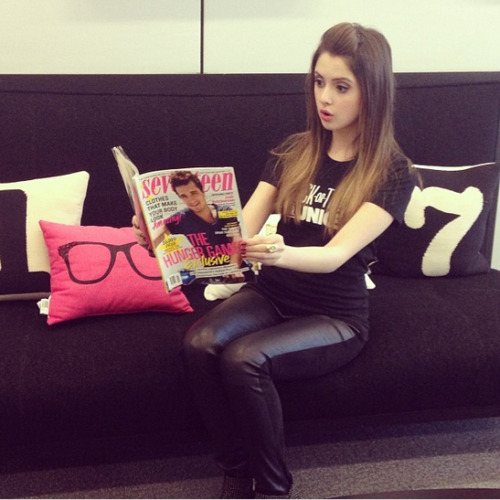 maranoxr5-deactivated20151125:  seventeenmag:  Had a blasting hanging with the hilariously awesome@l