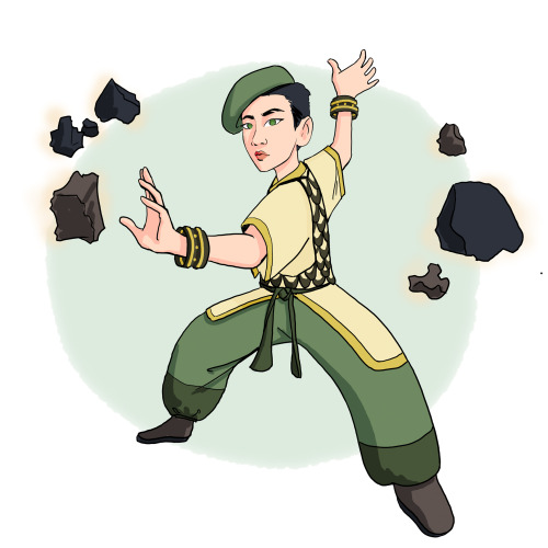 Finally Finished My SHINee As AtLA Benders Drawings! Inspired By And Based On This Post By @confetti-cake-key