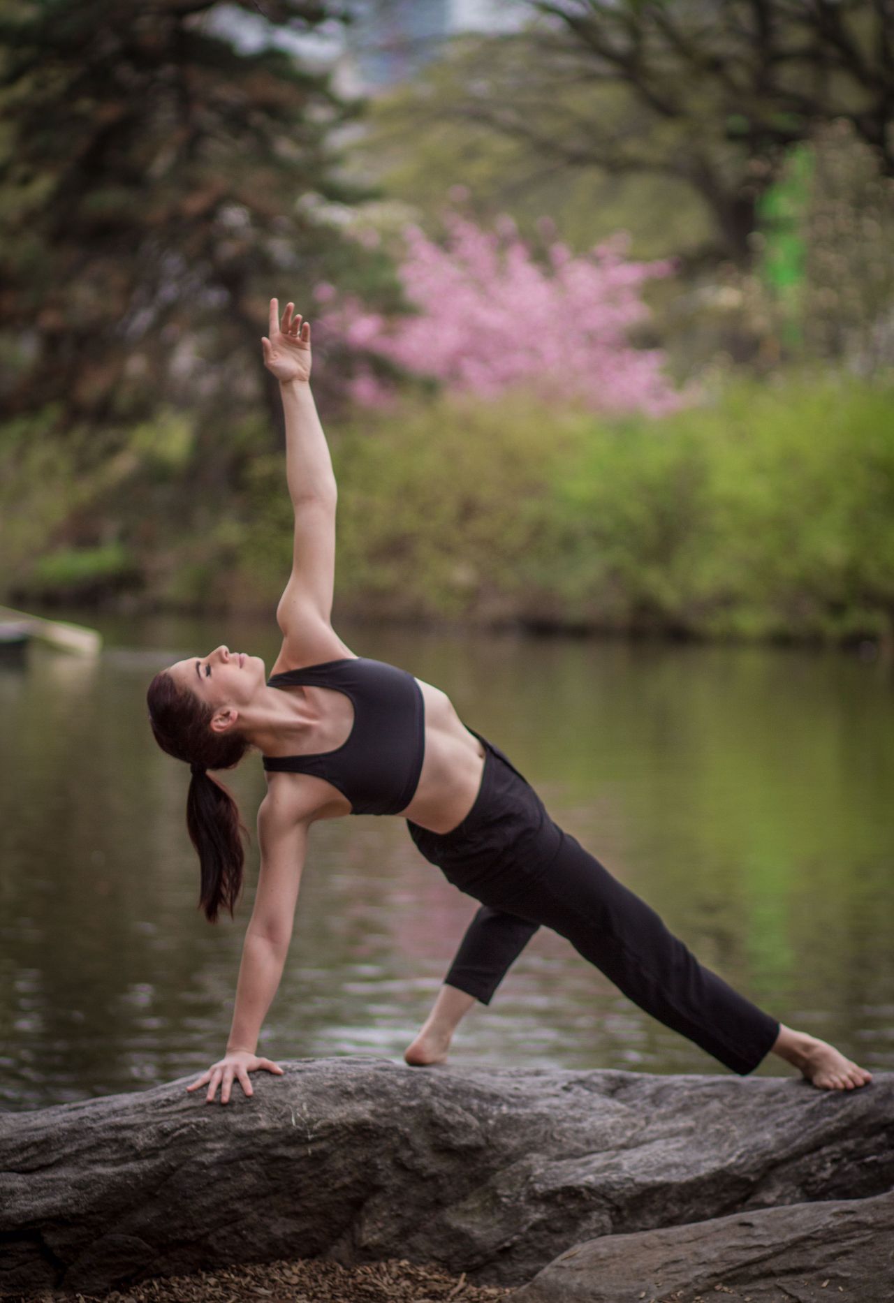 Young Indian Woman Practicing Yoga Outdoor Stock Photo 2279955841 |  Shutterstock