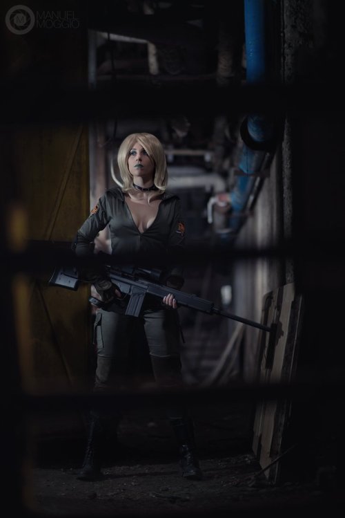 ladydaniela89:    I am Sniper Wolf and I always kill what I aim at.-Metal Gear SolidPhoto: Manuel Moggio PhotographyLocation: Italy