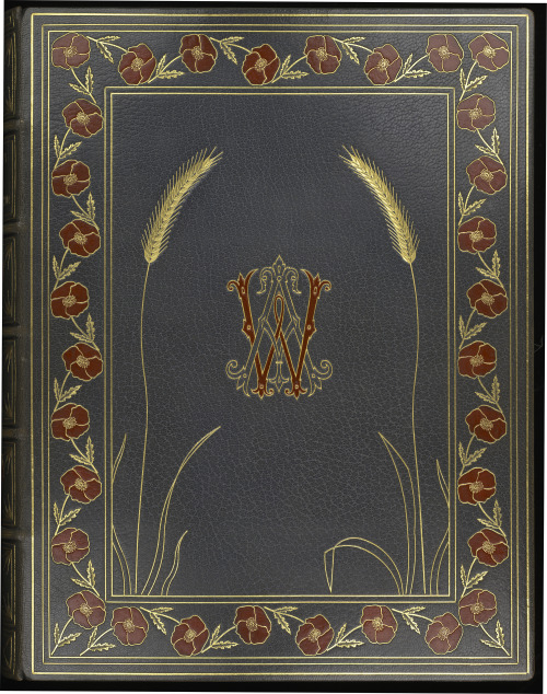 Luxury Bookbindings of the Belle ÉpoqueCustom binding by Victor Champs (French; 1844¬–1912)Front cov