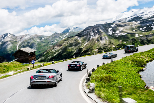 mercedesbenz:  Feel the Difference 2015 Diary - Day 3Yesterday the SLR. CLUB set off towards Kitzbühel. In good cheer, the participants savoured the drive along a fantastic route featuring a wealth of panoramic mountain scenery, while enjoying the ultimat