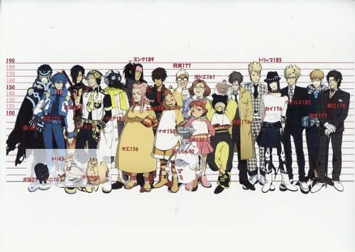 chiralatmdende:  I just managed to get a set of DMMd anime production refs sheets