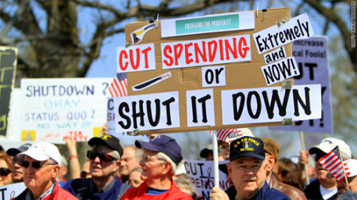 obama always talking about the american people and how they are being hurt by the shutdown. these people look american dont they. obama must mean those other americans???