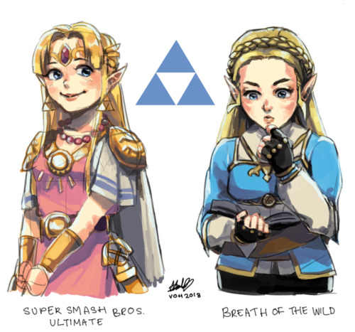 vohein: ❀ Some Zeldas ❀ Zelda