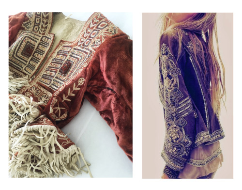 Happy #WardrobeWednesday! Pieces like this Peruvian ceremonial jacket from our collection show their