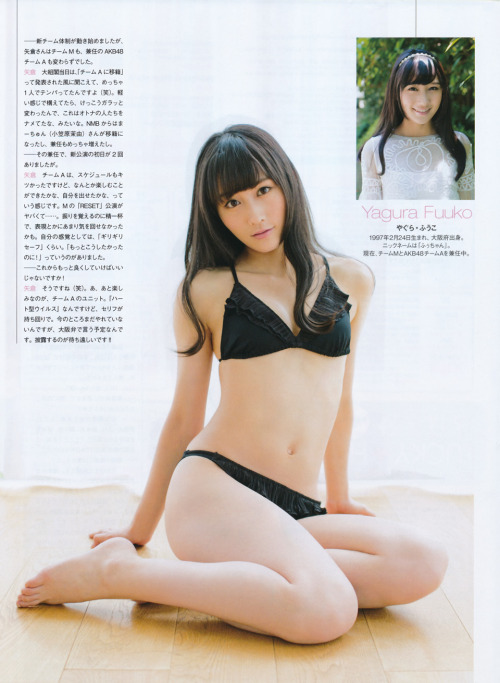 mayuyusuki:  矢倉楓子 X 村瀬紗英 ENTAME 2014.07