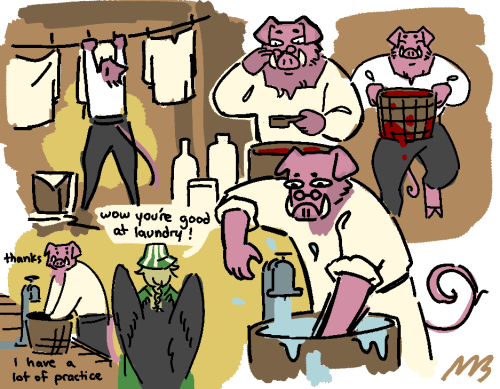 rat-mortal: headcanon techno is really really good at doing laundry (and keeping his shirts pristine