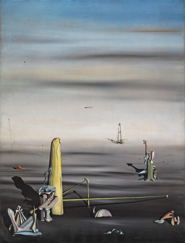 guggenheim-arts:The Sun in Its Jewel Case by Yves Tanguy, 1937, Guggenheim MuseumThe Solomon R. Gugg