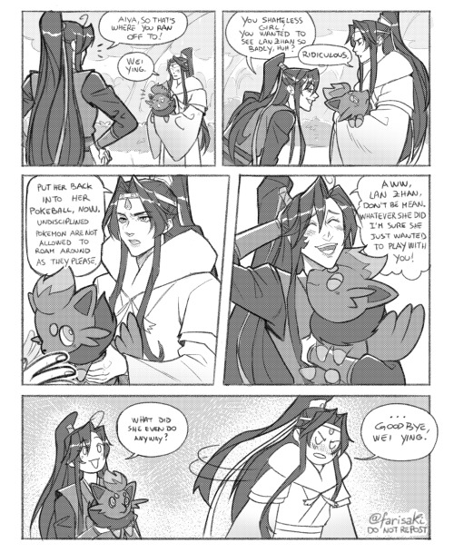 More Pokemon Au With Teen Wangxian!