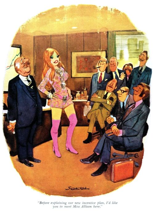 1970 Playboy cartoon by Erich Sokol