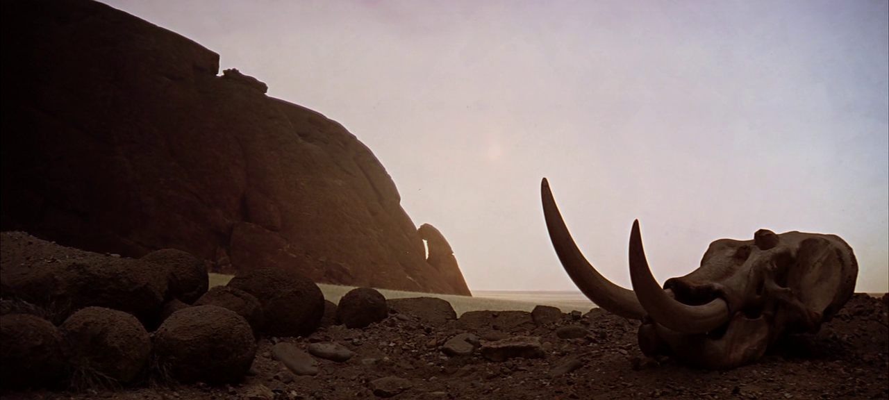 amanecernocturno:  2001: A Space Odyssey (Stanley Kubrick, 1968): landscapes 