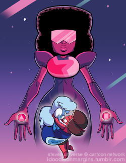 idoodleonmargins:  The Garnet print I made for South Carolina Comic Con!meant to post this up sooner.  