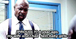fanaticandfemale:  sergeant terry jeffords + fatherhood      “I just need to