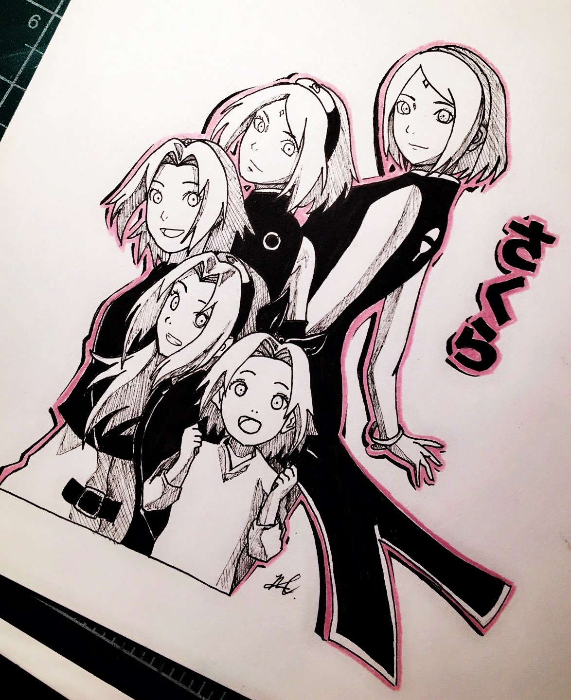 the-hidden-will:  drew the cherry blossom gal // youtube 