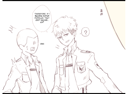 rivialle-heichou:  E+/エレリ With permission from artist to repost and translate,
