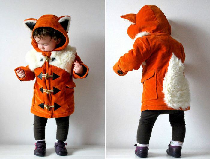 culturenlifestyle:  Super Cute Coats Transform Kids Into Animals Full-time super