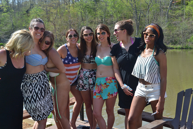 waspantyluvs:  That one friend in every group who just can’t keep her clothes on…