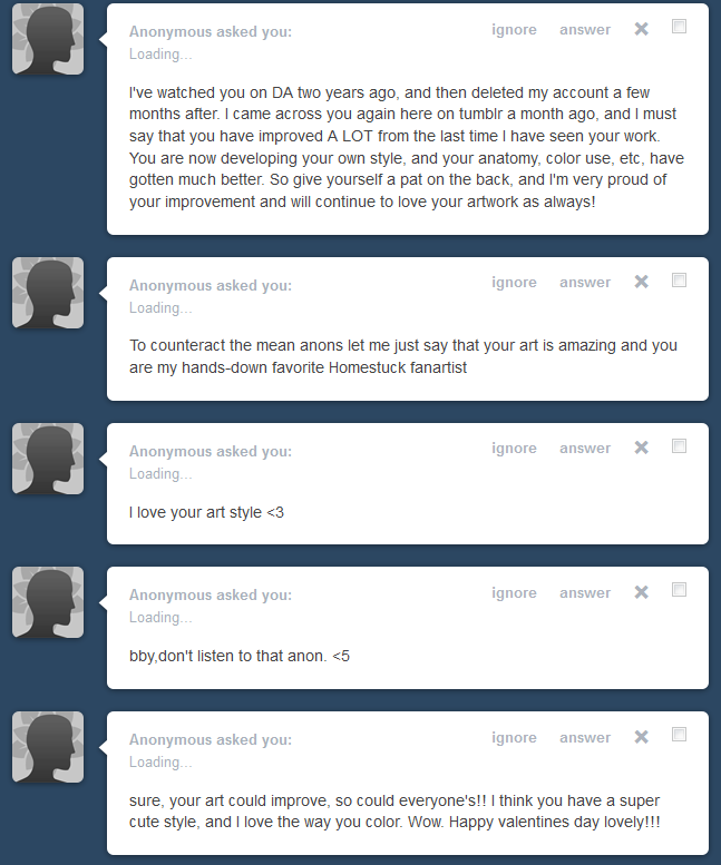 THANK YOU!! asdjsa I&rsquo;m really glad you guys are here