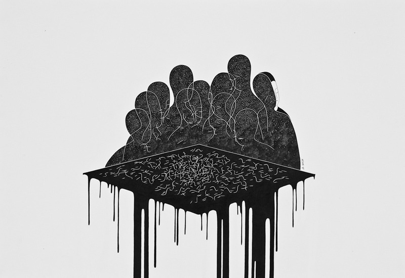goodkidmadcity:   2014 Illustrations by Daehyun Kim  
