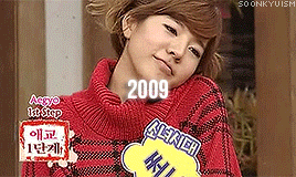 soonkyuism:the evolution of sunny’s aegyo for @goldenhallyu ♡