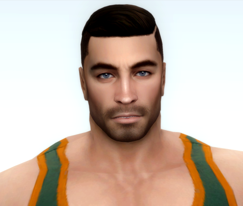 Derrick PacaniI just wanted to make some army style(?) male sim. LULThanks to, @golyhawhaw for amazi