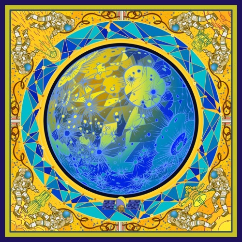 tamthewriter:jumpingjacktrash:sosuperawesome:Solar System by Jian Guo on inprntSee more illustration