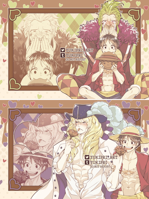 yukipri:Everyone Loves Luffy~!Happy Valentine’s Day~White Day Project 2020Featuring the following sh