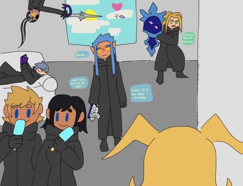 badlydrawn-kh:  i mean do you blame him when this is what he had to put up with