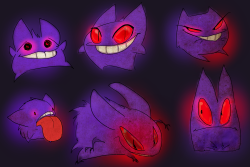 oxybelis:  drew many gengar in one sitting