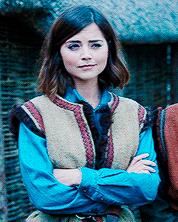 elena-gilbert:  Clara + crossed arms