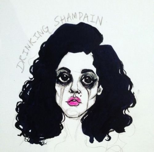  marina and the diamondsartwork by inst: heavymetalheartboy