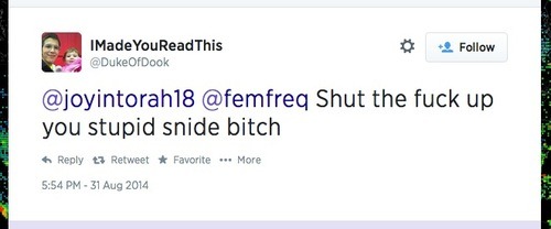 femfreq:  Yes please, explain to me again how this has nothing to do with sexism. [TRIGGER WARNING for extreme misogyny, gendered slurs, sexual harassment, sexual violence, victim blaming, graphic rape and death threats]      I’m a gamer. And a
