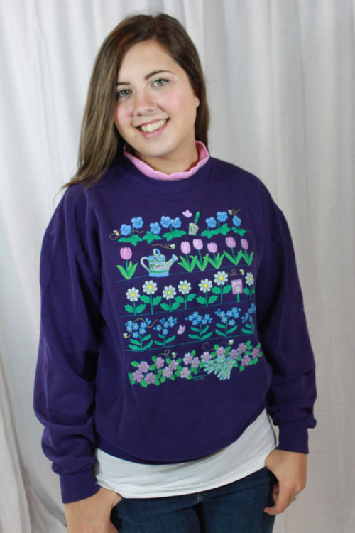 the under 15 list - vintage 90&rsquo;s gardening sweatshirt by myswagshack