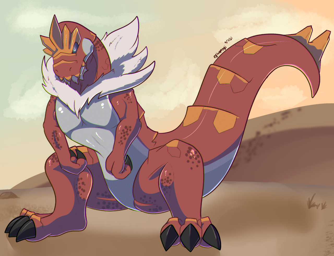 Here’s a Tyrantrum for your travels🦖