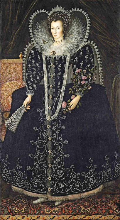 Frances Howard, dowager Countess of Kildare (c.1572 - 1628), later Baroness Cobham by an artist of t