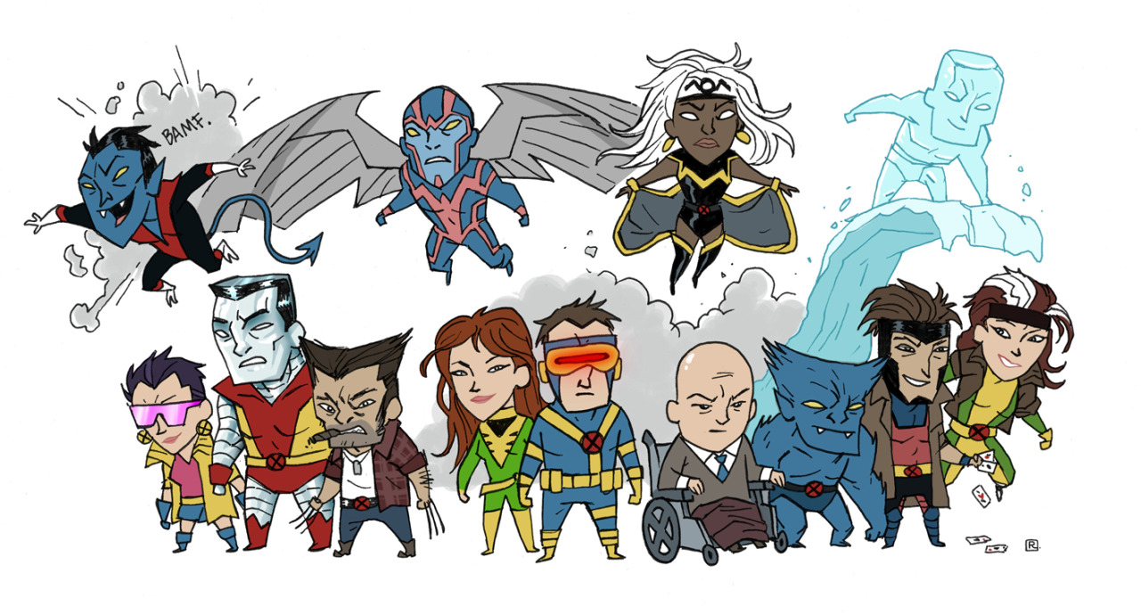 astonishingx:  X-Men by Darren Rawlings