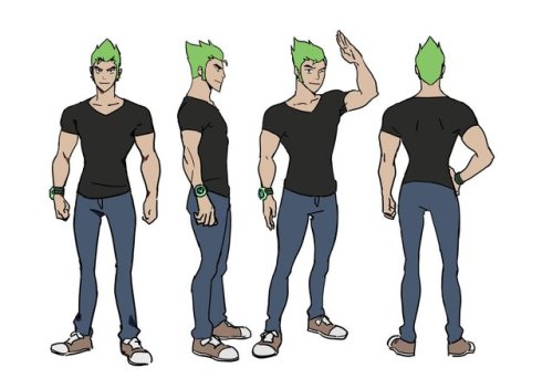 sentai genji anime settai (a huge what-if ^^;)I just wanted to see how well I could draw turnarounds