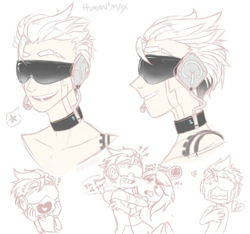 cybersun-x:  human!Max concept just for fun.